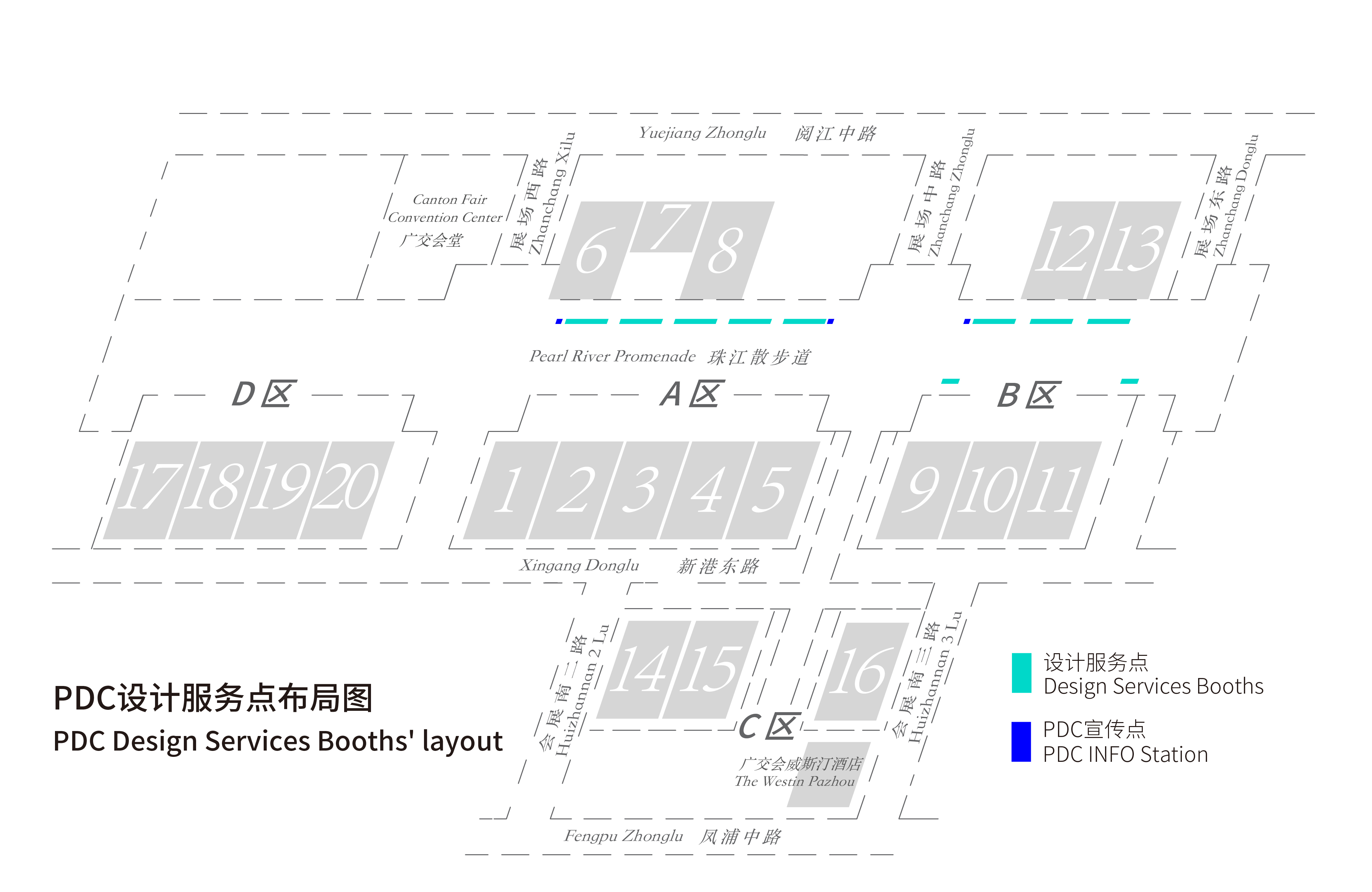 Design the service layout diagram